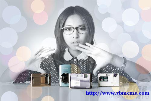 四款熱門觸控屏幕卡片機(jī)人像樣張大PK